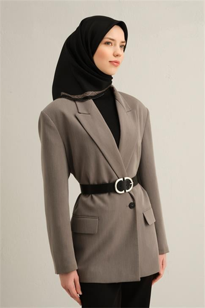 Armine Klasik Desenli Saf İpek Twill Eşarp 9357D 01