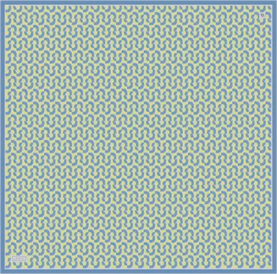 Armine Klasik Desenli Saf İpek Twill Eşarp 9348D 03