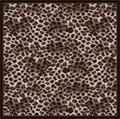Armine Klasik Desenli Saf İpek Twill Eşarp 9425D 53