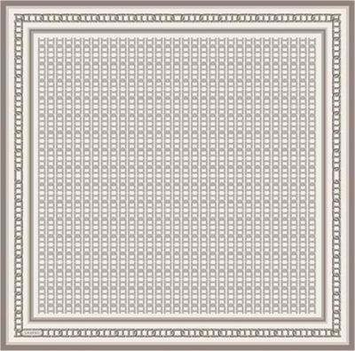 Armine Klasik Desenli Saf İpek Twill Eşarp 9301D 05