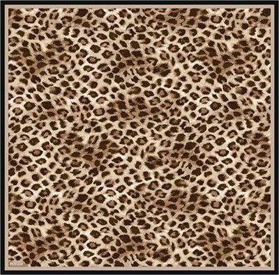 Armine Klasik Desenli Saf İpek Twill Eşarp 9425D 37