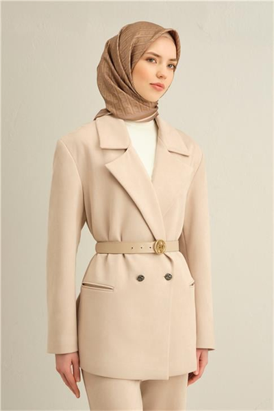 Armine Klasik Desenli Saf İpek Twill Eşarp 9301D 06
