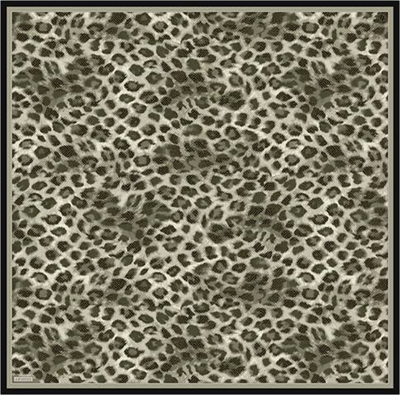 Armine Klasik Desenli Saf İpek Twill Eşarp 9425D 32