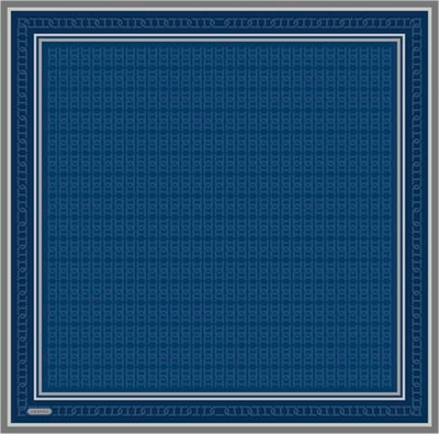Armine Klasik Desenli Saf İpek Twill Eşarp 9301D 85