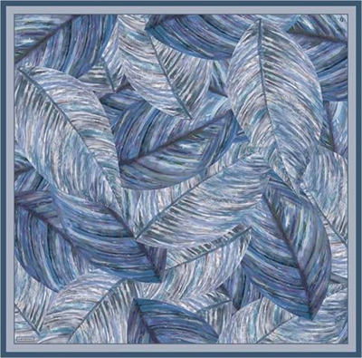 Armine Klasik Desenli Saf İpek Twill Eşarp 9430D 82