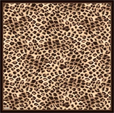 Armine Klasik Desenli Saf İpek Twill Eşarp 9425D 55