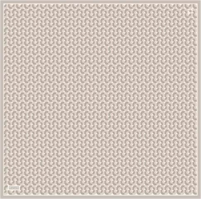Armine Klasik Desenli Saf İpek Twill Eşarp 9321D 83