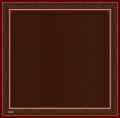 Armine Klasik Desenli Saf İpek Twill Eşarp 9301D 81
