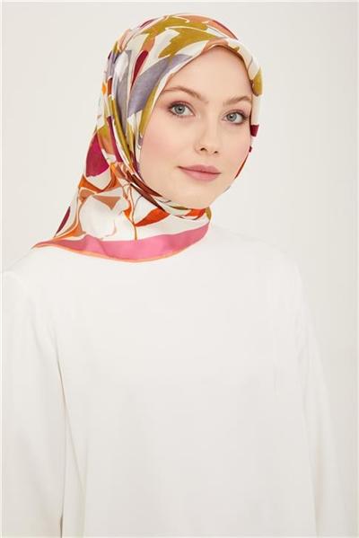 Armine Klasik Desenli Sura İpek Eşarp 24Ya9154 5 52