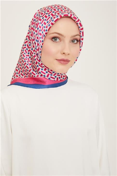 Armine Klasik Desenli Sura İpek Eşarp 24Ya9152 43 03