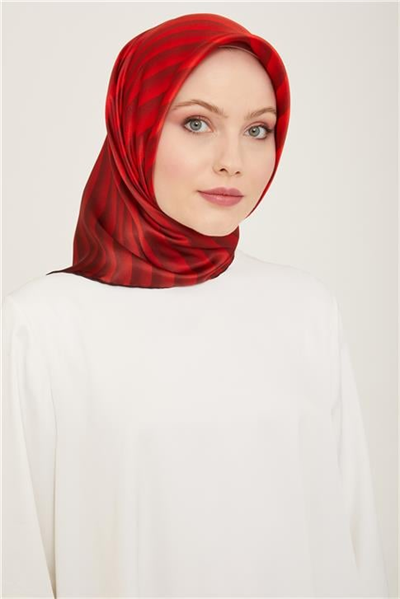 Armine Klasik Desenli Sura İpek Eşarp 24Ya9150 50 32