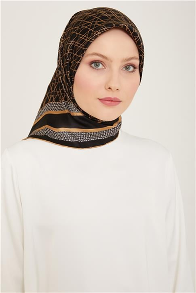 Armine Klasik Desenli Sura İpek Eşarp 24Ya9168 89 02