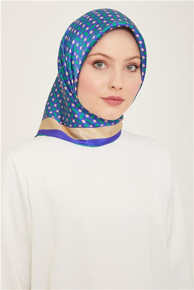 Armine Klasik Desenli Sura İpek Eşarp 24Ya9152 43 80