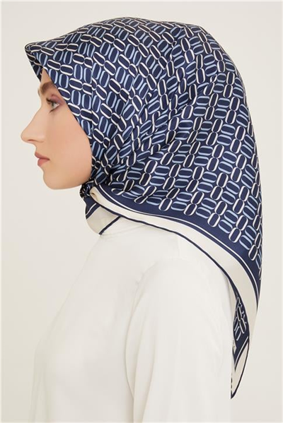 Armine Klasik Desenli Sura İpek Eşarp 24YA9149 50 08