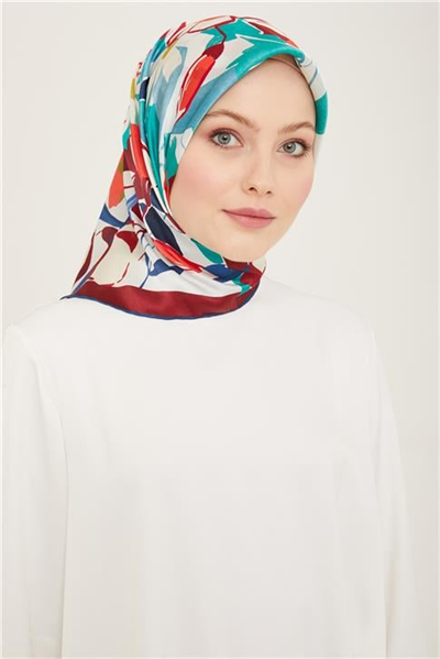 Armine Klasik Desenli Sura İpek Eşarp 24Ya9154 5 60