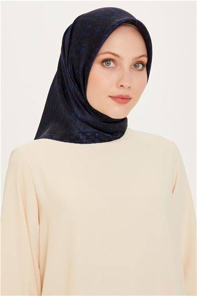 Armine Klasik Desenli Sura Saf İpek Eşarp 9230D 84 53