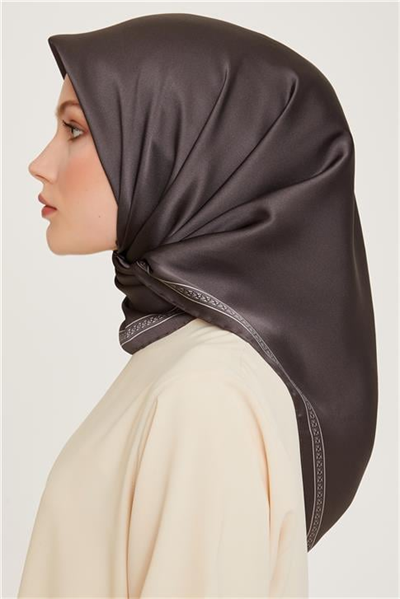 Armine Klasik Desenli Sura Saf İpek Eşarp 9261D 07 31