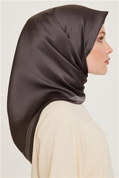 Armine Klasik Desenli Sura Saf İpek Eşarp 9261D 07 31