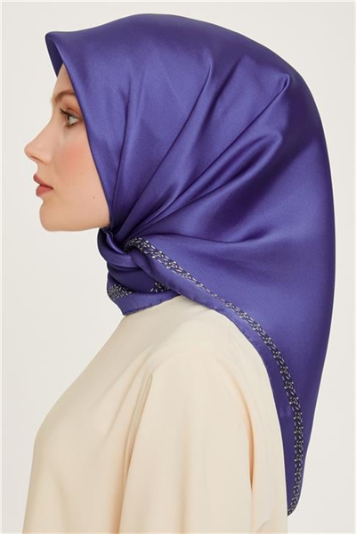 Armine Klasik Desenli Sura Saf İpek Eşarp 9260D 03 39