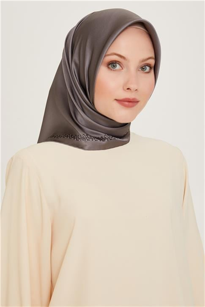 Armine Klasik Desenli Sura Saf İpek Eşarp 9260D 03 32