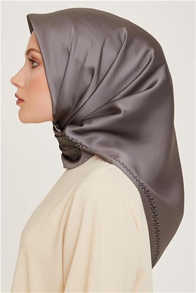 Armine Klasik Desenli Sura Saf İpek Eşarp 9260D 03 32
