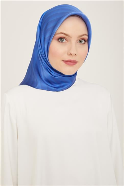 Armine Klasik Desenli Twill İpek Eşarp 24Ya9150 4 07