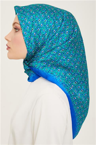 Armine Klasik Desenli Twill İpek Eşarp 24Ya9134 67 53