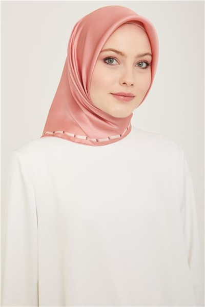 Armine Klasik Desenli Twill İpek Eşarp 24Ya9165 31 05