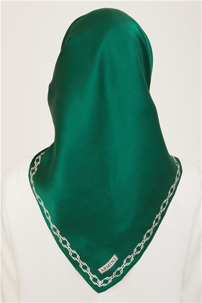 Armine Klasik Desenli Twill İpek Eşarp 24Ya9154 53 86