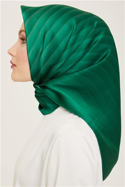 Armine Klasik Desenli Twill İpek Eşarp 24Ya9150 4 84