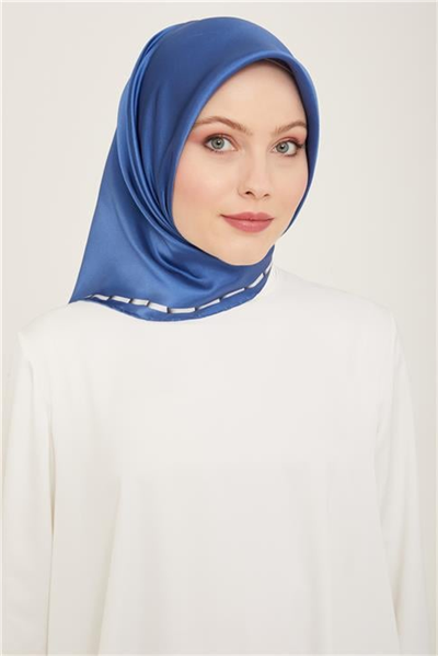 Armine Klasik Desenli Twill İpek Eşarp 24Ya9165 31 37