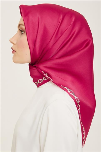Armine Klasik Desenli Twill İpek Eşarp 24Ya9154 53 81