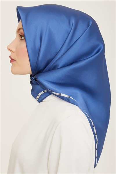 Armine Klasik Desenli Twill İpek Eşarp 24Ya9165 31 37