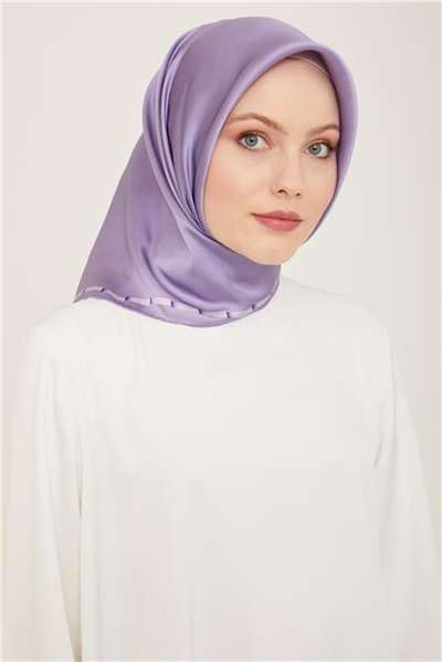 Armine Klasik Desenli Twill İpek Eşarp 24Ya9165 31 11