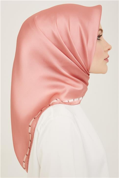 Armine Klasik Desenli Twill İpek Eşarp 24Ya9165 31 05