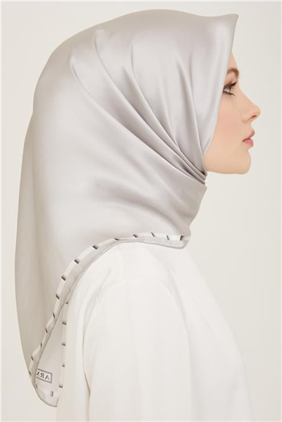 Armine Klasik Desenli Twill İpek Eşarp 24Ya9165 31 19