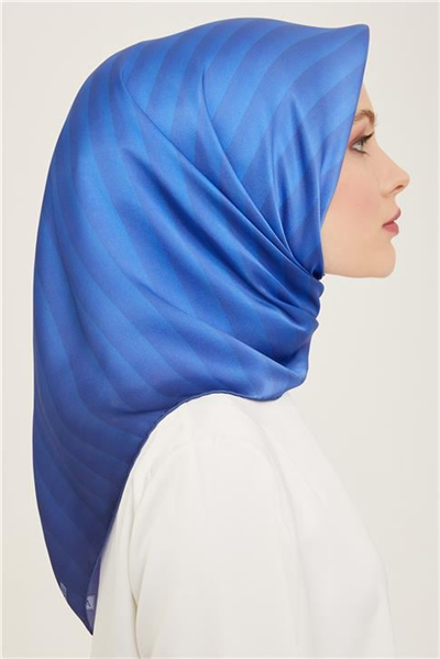 Armine Klasik Desenli Twill İpek Eşarp 24Ya9150 4 07