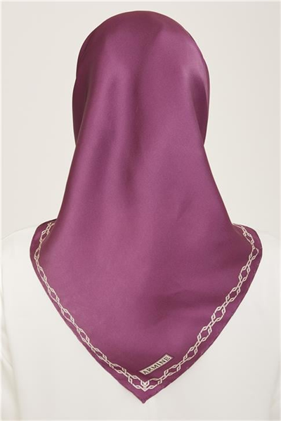 Armine Klasik Desenli Twill İpek Eşarp 24Ya9154 53 06