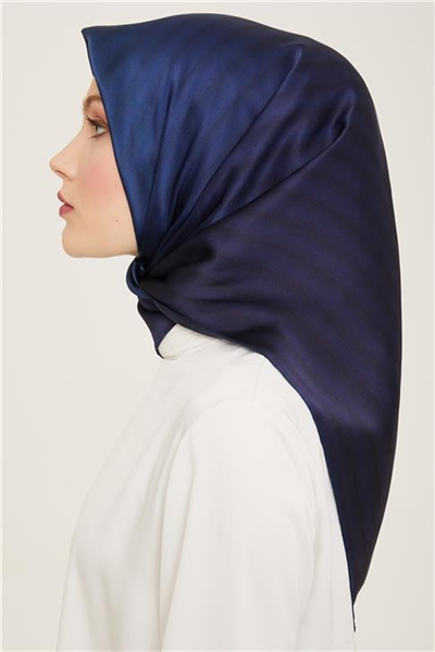Armine Klasik Desenli Twill İpek Eşarp 24Ya9150 4 93