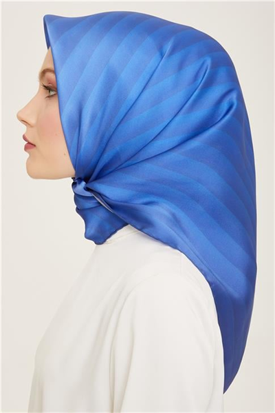 Armine Klasik Desenli Twill İpek Eşarp 24Ya9150 4 07