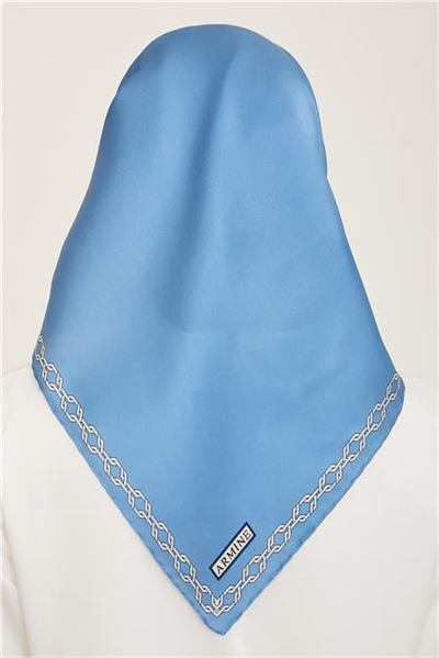 Armine Klasik Desenli Twill İpek Eşarp 24Ya9154 53 80