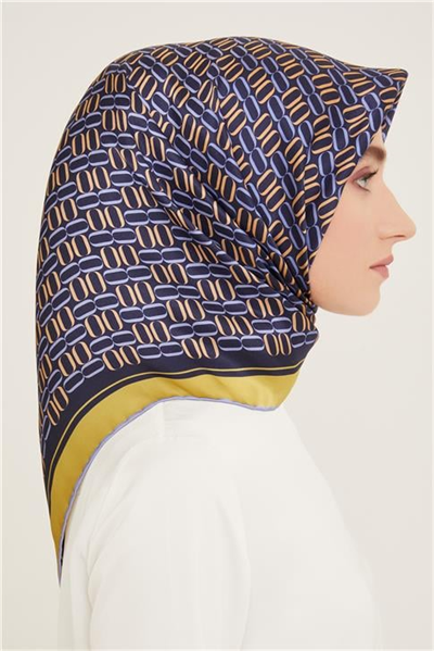 Armine Klasik Desenli Twill İpek Eşarp 24Ya9149 8 89