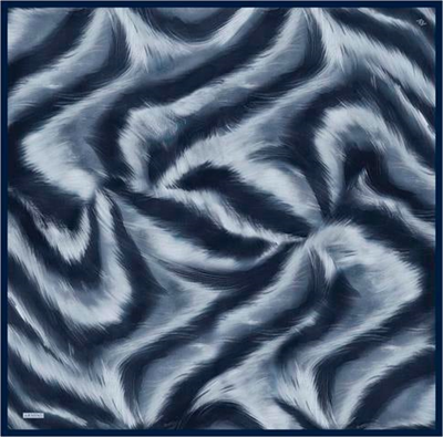 Armine Leopar Desenli Saf İpek Twill Eşarp 9432D 33