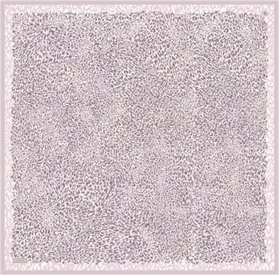 Armine Leopar Desenli Saf İpek Twill Eşarp 9352D 82