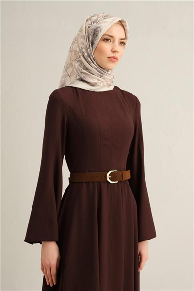 Armine Leopar Desenli Saf İpek Twill Eşarp 9347 83