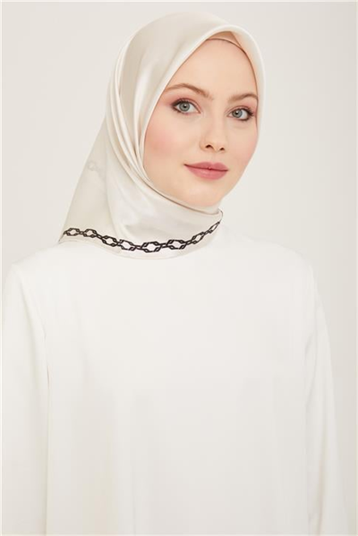 Armine Leopar Desenli Sura İpek Eşarp 24Ya9155 85