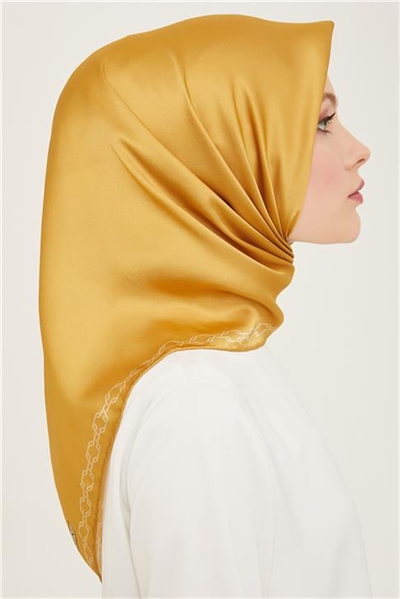 Armine Leopar Desenli Sura İpek Eşarp 24Ya9155 51