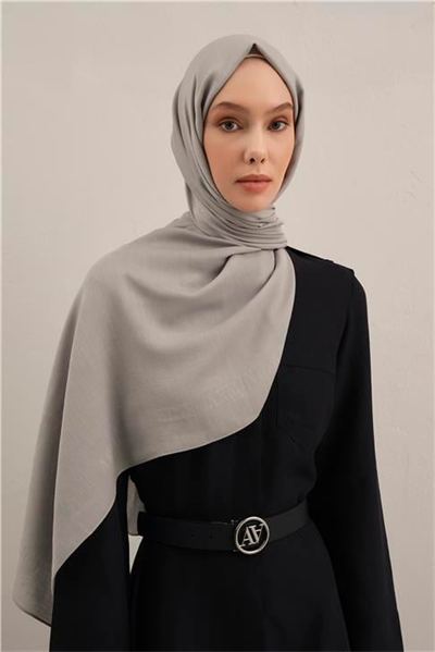 Armine Logo Bordürlü Pamuk İpek Şal 23