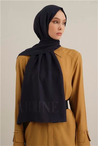 Armine Logo Drop Pamuk İpek Şal 02