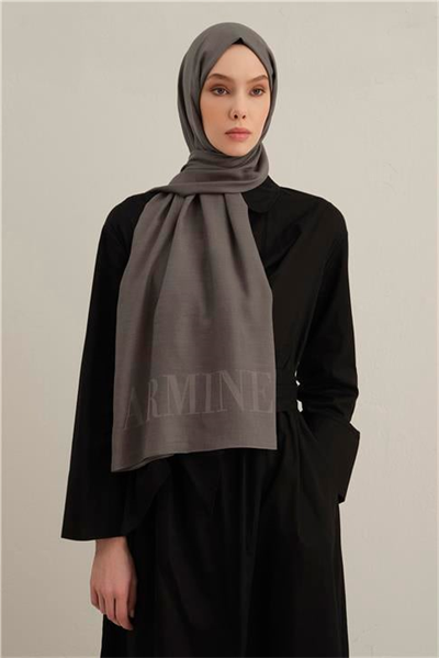 Armine Logo Drop Pamuk İpek Şal 20